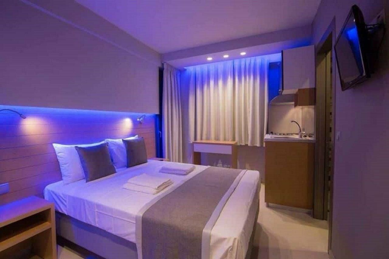 Evas Rooms Faliraki Bagian luar foto
