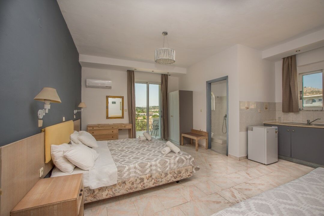 Evas Rooms Faliraki Bagian luar foto
